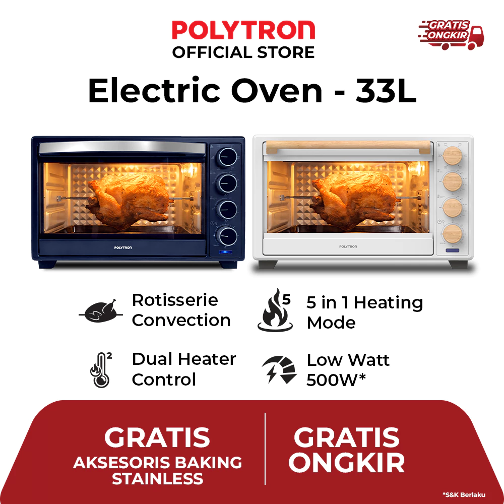 Rekomendasi Membuat Hidup Lebih Mudah dengan Oven Polytron: Solusi Tepat untuk Kebutuhan Memasak Anda